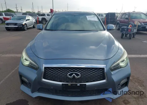 2017 Infiniti Q50 3.0T Sport z USA, uszkodzony, nr VIN JN1EV7AR1HM833911